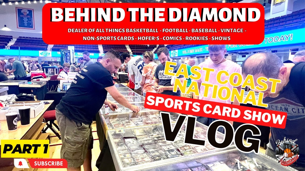 Buying Vintage at The National Sports Card Show 2023 Hobbzi Media